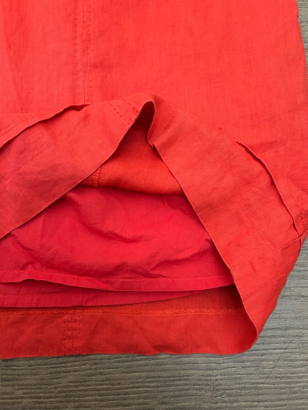 Noa Noa Linen Sleeveless Shift Dress Pockets - Picture 7 of 10